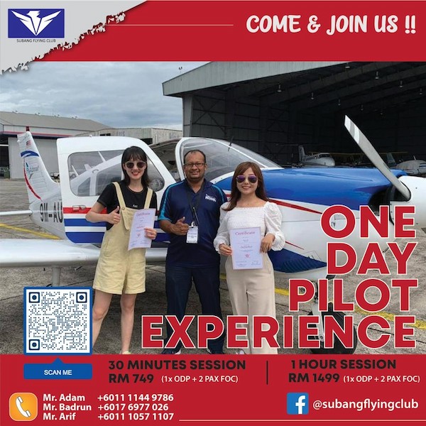 One day pilot experience