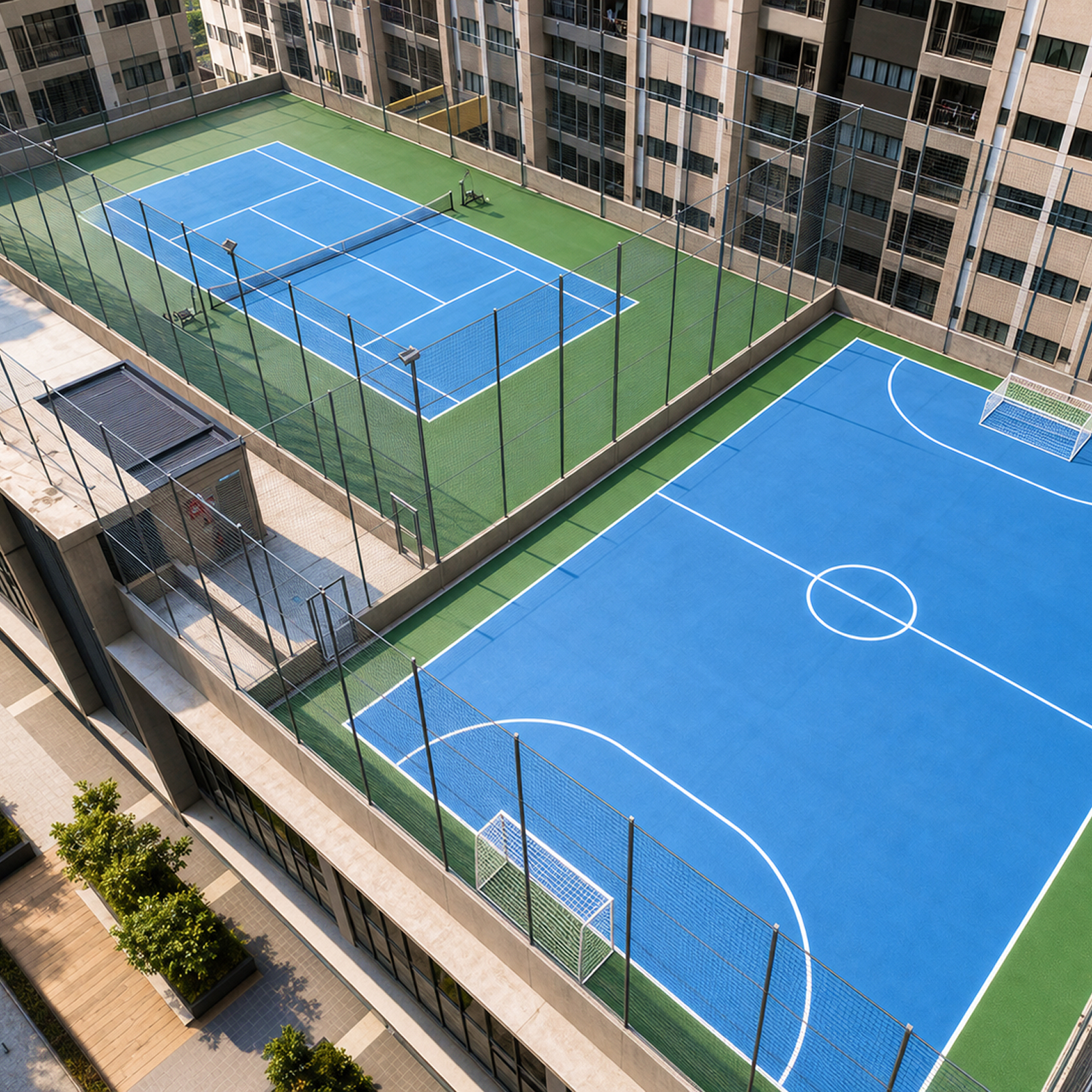 tennis court